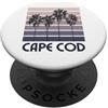 Cape Cod Beach Massachusetts Surfing Sur Capo Cod PopSockets PopGrip Adesivo