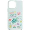 Mini Me Sayings Custodia per iPhone 13 Pro Max Little Ocean Protector - Tartaruga marina per bambini