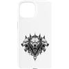 Wholesome Sketch Co Custodia per iPhone 15 Opera d'arte Cerberus Hellhound Dark Fantasy Underworld Beast