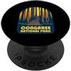 National Park Explorer Designs Progettazione del tramonto del lungomare del parco nazionale di Congaree PopSockets PopGrip Adesivo