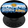 Studio Urban Explorer Designs Arte Skyline di Buenos Aires - Orgoglio Argentino PopSockets PopGrip Adesivo