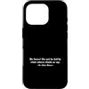 BOSCO SALESIAN PRINTS Custodia per iPhone 16 Pro Stampa Do Not Be Led by What Others Think St. John Bosco