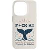Nature Before Bots Custodia per iPhone 14 Pro Umorismo retrò da attivista oceanico contro la protesta contro le balene