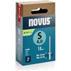 Novus Tools Rivetti ciechi in acciaio Ø 4,0 mm, lunghezza 10 mm, 70 rivetti, lunghezza morsetto 5,0 - 6,5 mm, ideale per il fissaggio e il collegamento rivetto di lamiere d'acciaio