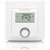 Bosch Smart Home Termostato Ambiente (2x Batterie AAA, per Termostati per Radiatore, Inclusa Indicazione dell'Umidità - Compatibile con Google Assistant e Alexa)