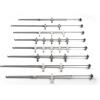 FAS, cacliobalilla, ricambi FAS Serie aste telescopiche BIANCO/GRIGIO complete F65 1AST0290GW