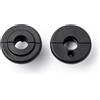 FAS, cacliobalilla, ricambi FAS 8PZ BOCCOLE F65 per aste passanti colore NERO 1BOC0160Nx8