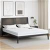 Vidaxl Materasso Medio rigido 180 x 200 cm Bianco