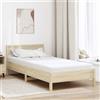 Vidaxl Materasso Bianco 100 x 200 cm Tessuto Jacquard