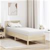 Vidaxl Materasso Bianco 80 x 200 cm Molle Insacchettate