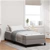 Vidaxl Letto a molle con materasso Talpa 80 x 200 cm Tessuto