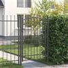 Vidaxl Cancello della recinzione con punte EMMEN 200 x 100 cm