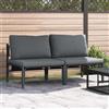 Vidaxl Mobili da Esterno 2 Pezzo Antracite 80 x 80 x 71 cm Acciaio