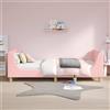 Vidaxl Struttura letto bambini con testata Rosa 90 x 200 cm Bouclé