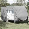 Vidaxl Telo per Roulotte Grigio 670x250x220 cm in Tessuto Non Tessuto