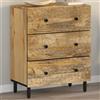 Vidaxl Credenza 60x33x75 cm in Legno Massello di Mango