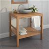 Vidaxl Mobile per Lavabo in Massello di Teak 74x45x75 cm