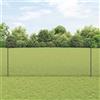 Vidaxl Recinzione in rete saldata con pali 25 x 1,6 m Grigio Rete