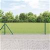 Vidaxl Recinzione esagonale per esterni con base in cemento 50 x 0,6 m