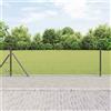 Vidaxl Recinzione esagonale per esterni con base in cemento 50 x 0,6 m
