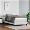 Vidaxl Materasso a Molle Insacchettate Rigidità Media Bianco 80x200x20 cm in Similpelle