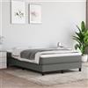 Vidaxl Materasso a Molle Insacchettate Rigidità Media Grigio Scuro 120x200x20 cm