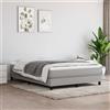 Vidaxl Materasso a Molle Insacchettate Rigidità Media Grigio Chiaro 140x190x20 cm