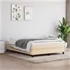 Vidaxl Materasso a Molle Insacchettate Rigidità Media Crema 140x200x20 cm