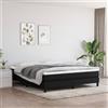 Vidaxl Materasso a Molle Insacchettate Rigidità Media Nero 160x200x20 cm in Tessuto