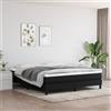 Vidaxl Materasso a Molle Insacchettate Rigidità Media Nero 180x200x20 cm in Tessuto