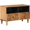 Vidaxl Armadi di Stoccaggio con cassetto Marrone 70 x 33,5 x 46 cm