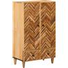 Vidaxl Armadi di Stoccaggio con cassetto Marrone 60 x 33,5 x 100 cm