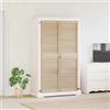 Vidaxl Porta per Armadio con porta 2 pcs Naturale 170 x 2,1 x 49,5 cm