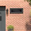 Vidaxl Finestra per Soffitta RISOR 110 x 40 cm PVC e Vetro Antracite