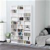 Vidaxl Armadietto TV Bianco 102x23x177,5 cm in Legno Multistrato