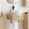 Vidaxl Lavabo da Parete Rovere Sonoma 40 x 41 x 40,5 cm