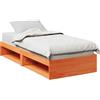 Vidaxl Dormeuse senza Materasso Marrone Cera 75x190 cm Legno di Pino
