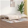 Vidaxl Dormeuse Estraibile 2x(90x200) cm Legno Massello di Pino