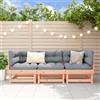 Vidaxl Set Salotto da Giardino 3 pz in Legno Massello di Douglas