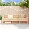 Vidaxl Set Salotto da Giardino 3 pz in Legno Massello di Pino