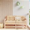 Vidaxl Sedie da Giardino con Cuscini 2 pz Legno Massello di Pino