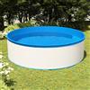 Vidaxl Piscina Fuori Terra con Skimmer e Pompa Sospesi 350x90cm Bianca