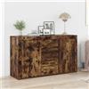 Vidaxl Credenza Rovere fumé 120 x 36 x 69 cm Legno multistrato