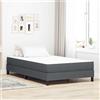 Vidaxl Materasso da Letto con materasso Grigio 120 x 190 cm Tessuto