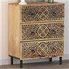 Vidaxl Credenza 60x33x75 cm in Legno Massello di Mango