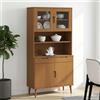 Vidaxl Gabbia MOLDE Caramello 90 x 35 x 100 cm Legno Massello di Pino