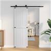 Vidaxl Porta del fienile Corona Bianco 70 x 210 cm