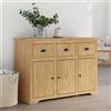Vidaxl Credenza con cassetto BODO Marrone miele 115,5 x 44 x 80 cm