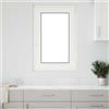 Vidaxl Finestra per Soffitta RISOR 60 x 100 cm PVC e Vetro Bianco