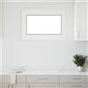 Vidaxl Finestra per Soffitta RISOR 90 x 70 cm PVC e Vetro Bianco